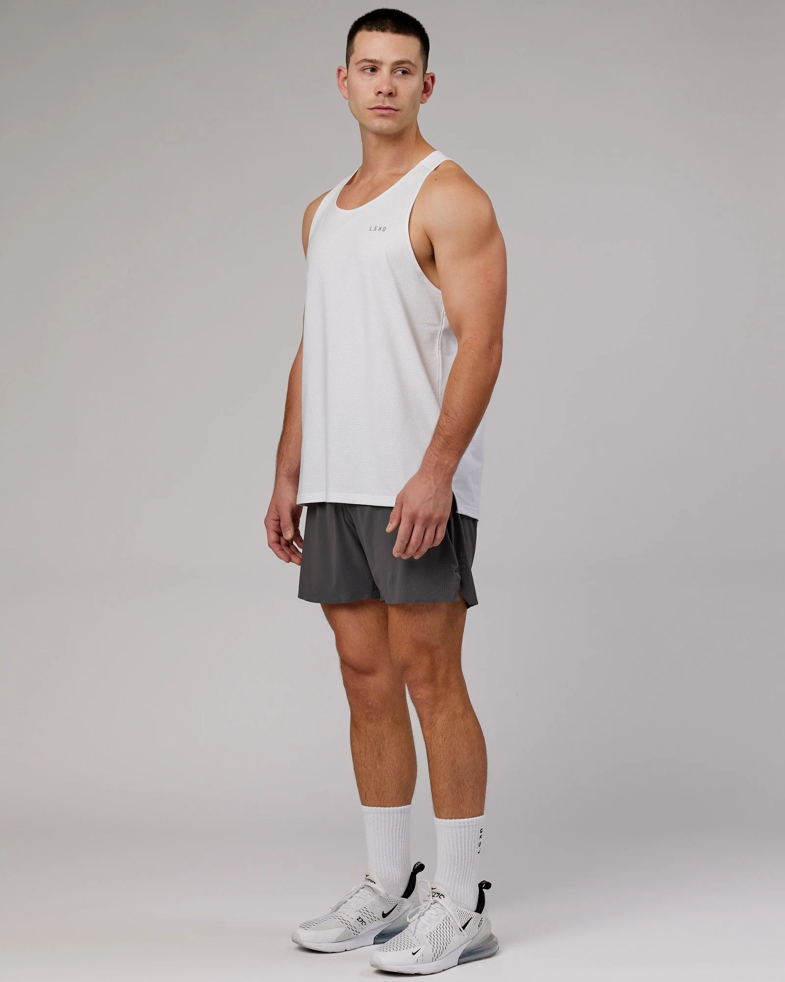UltraAir 6'' Lined Performance Short - Asphalt - Image 7