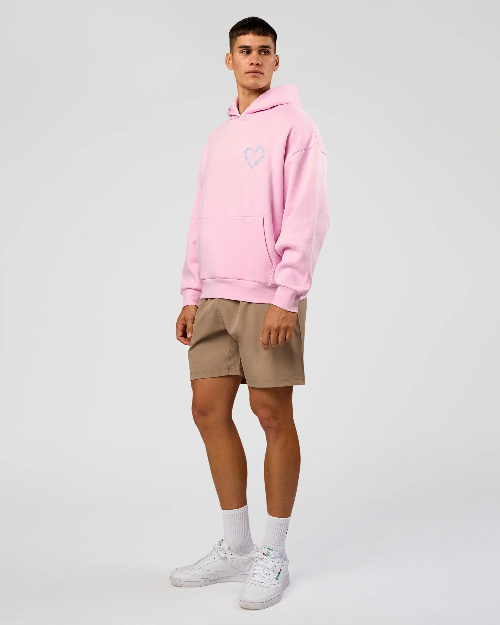 Unisex Love The Process Oversize Hoodie - Marshmallow-Open Air - Image 6