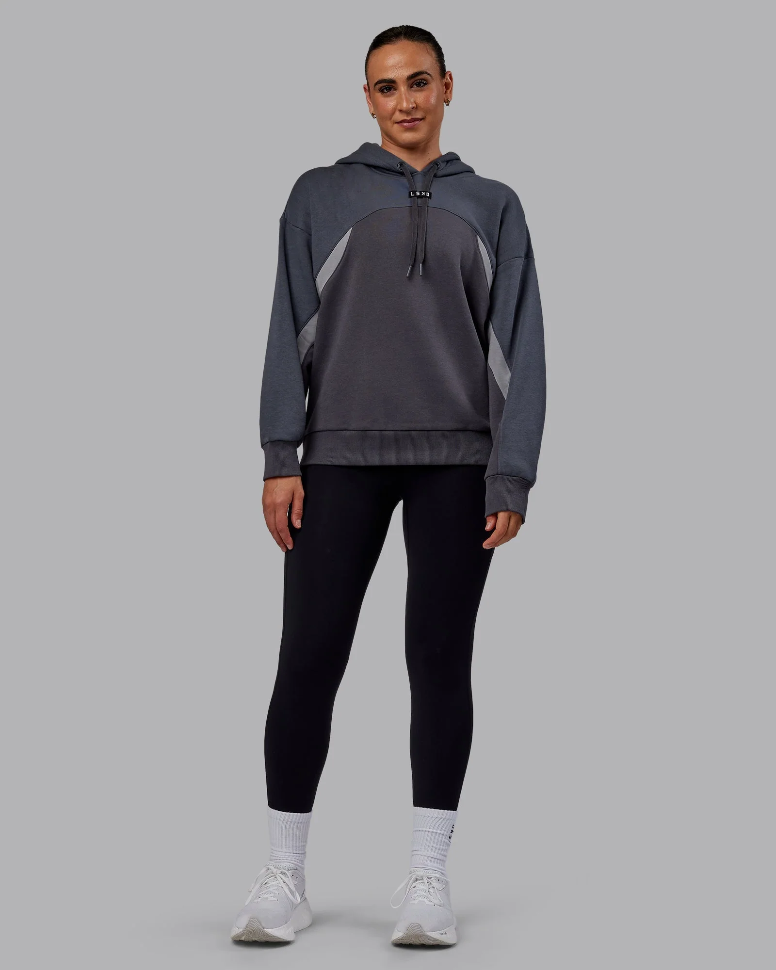 Y2K Concept Panel Hoodie - Asphalt-Turbulance - Image 10