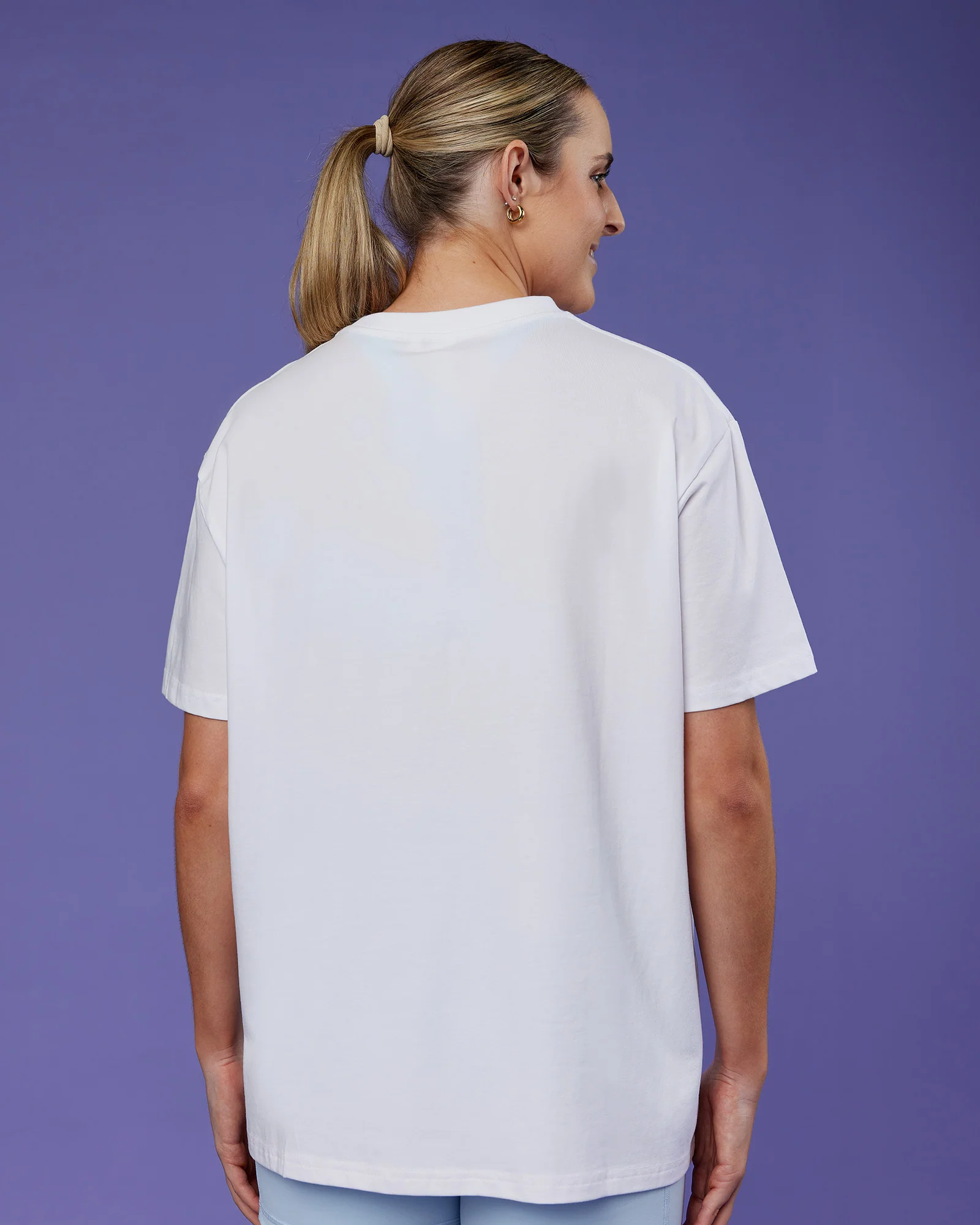 Unity Go-To FLXCotton Tee - White-Rainbow - Image 3