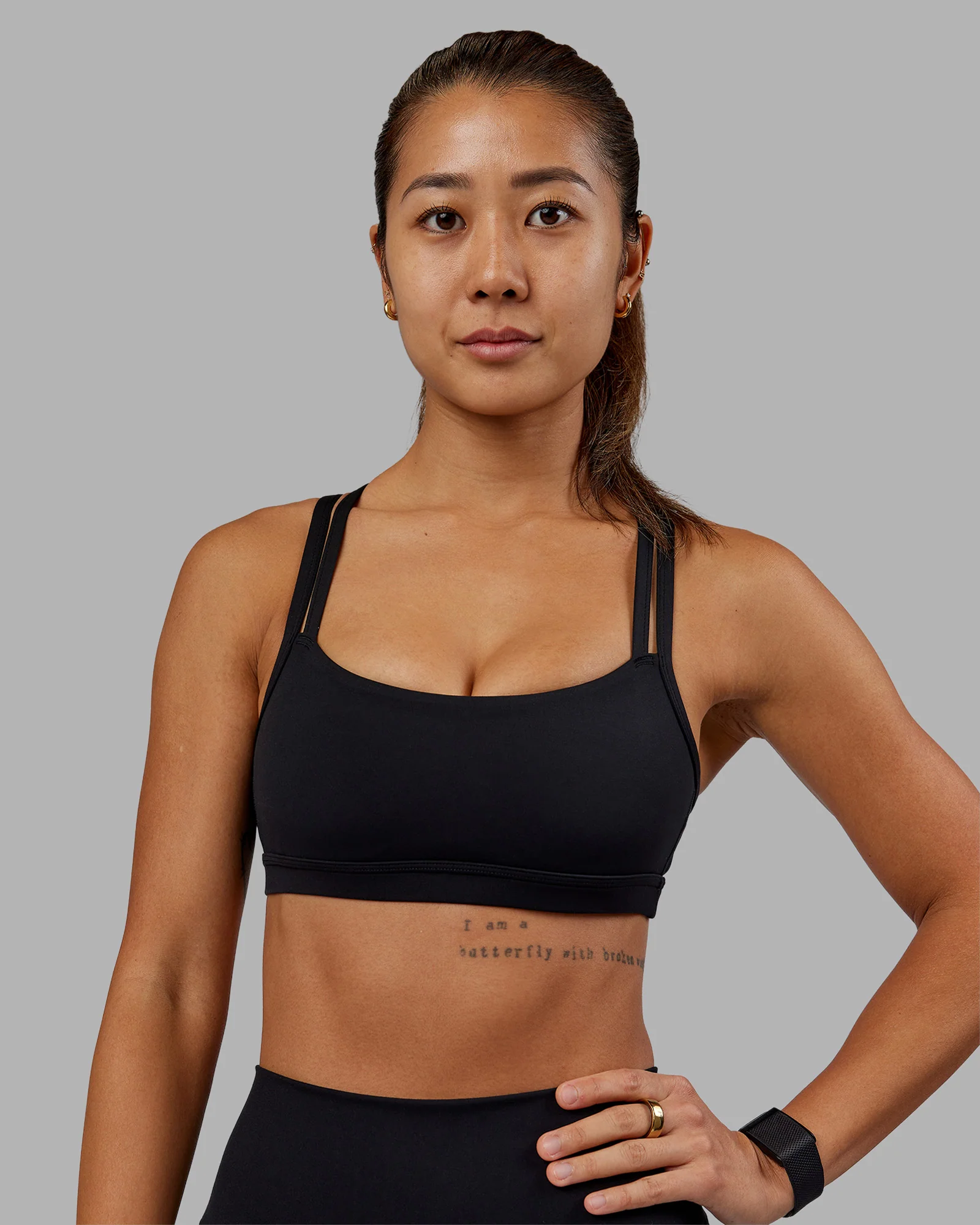 Velocity Sports Bra - Black