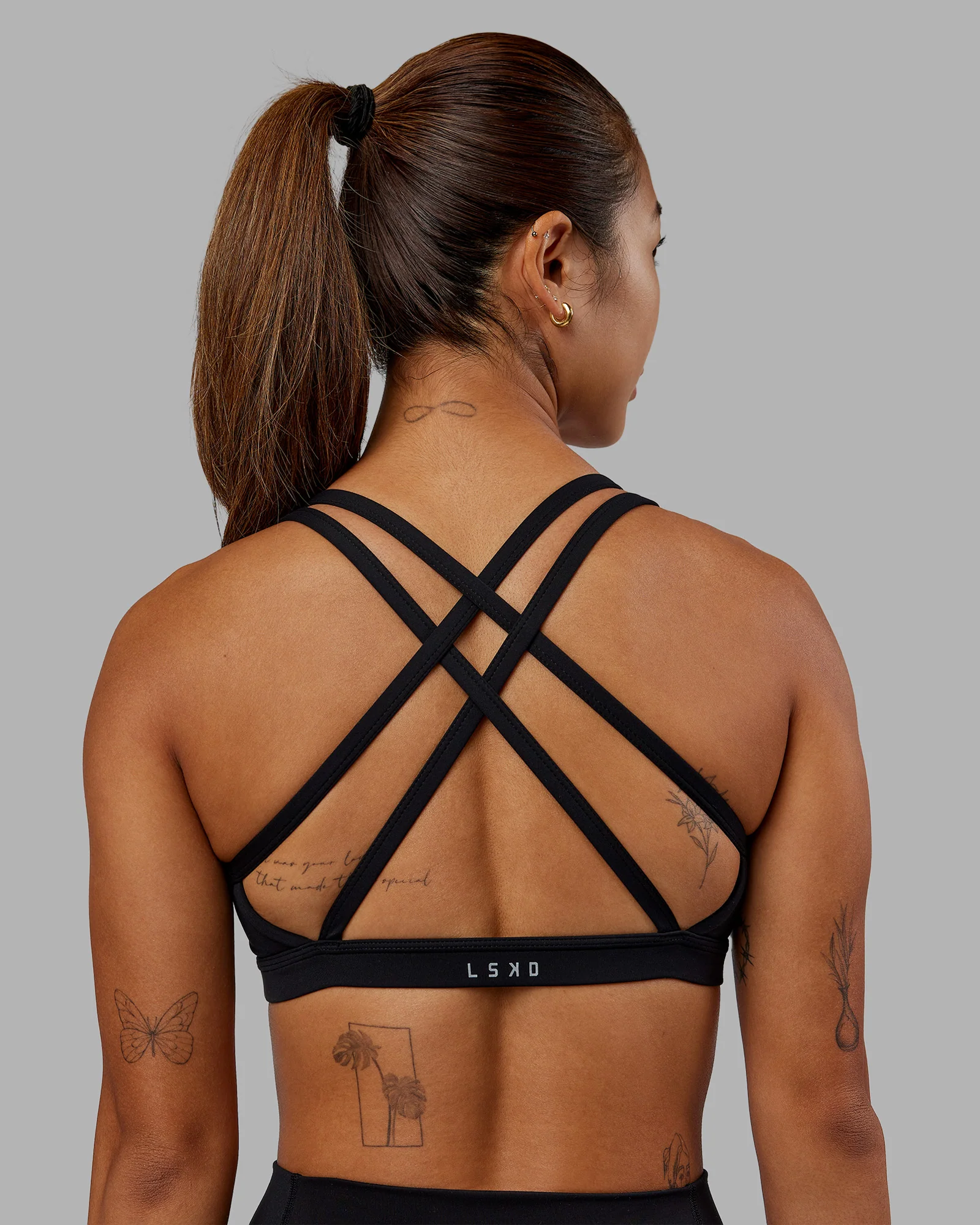 Velocity Sports Bra - Black - Image 2