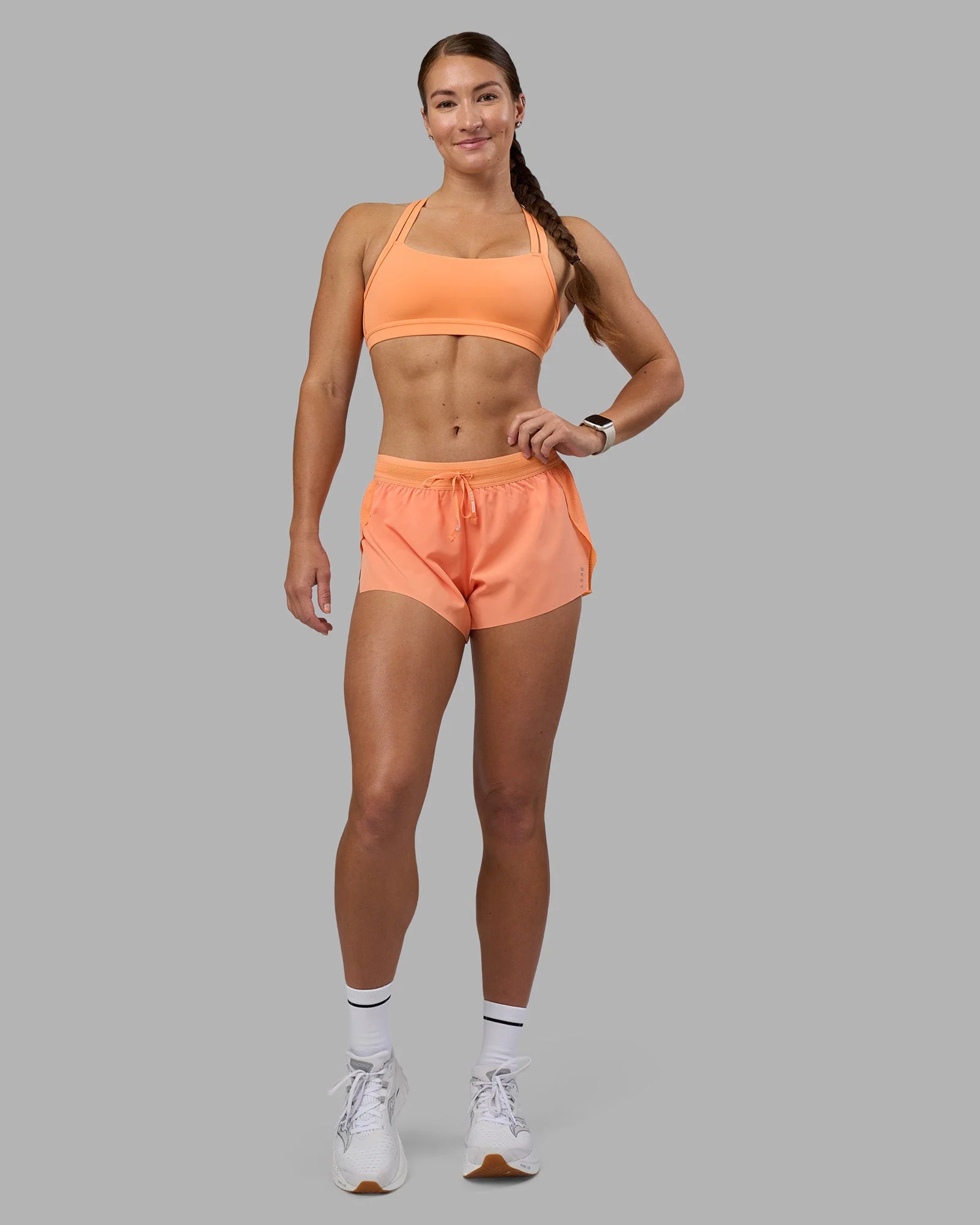 Velocity Sports Bra - Cantaloupe - Image 9