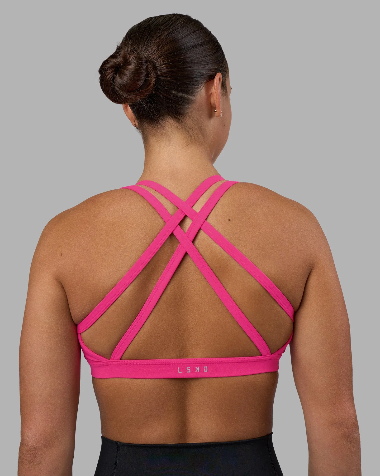Velocity Sports Bra - Ultra Pink - Image 7