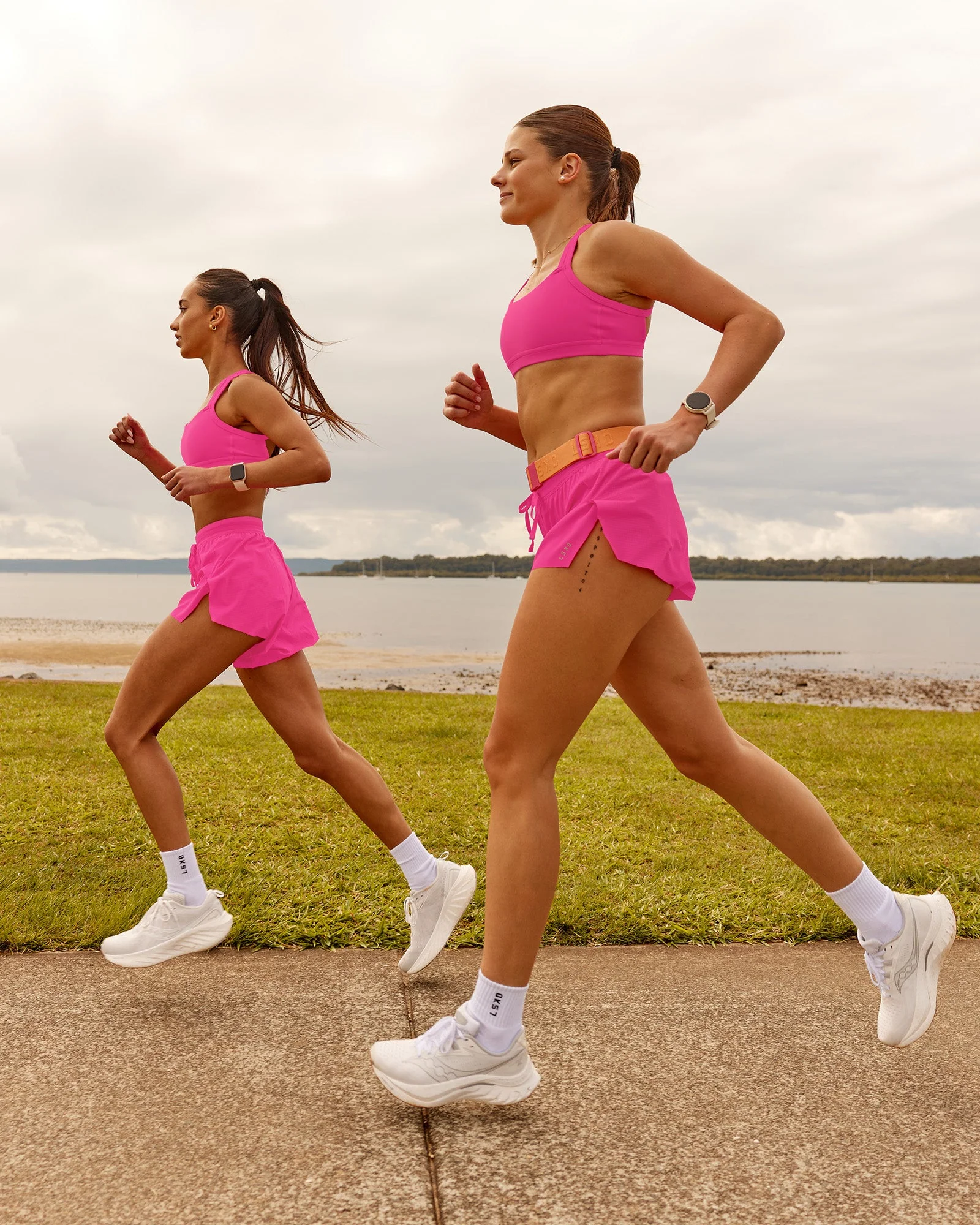 Velocity Sports Bra - Ultra Pink - Image 8