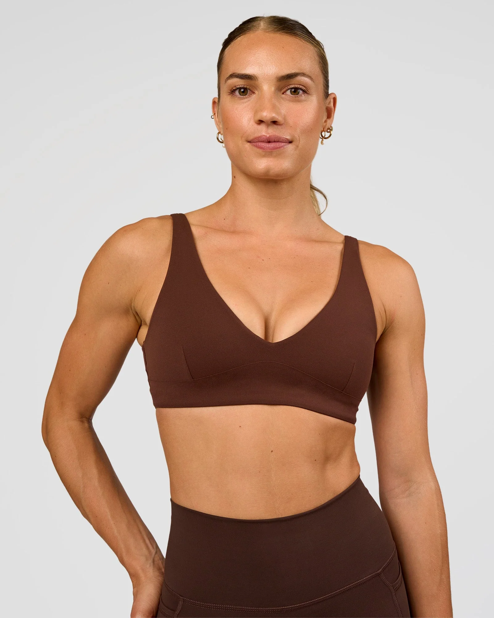 Vitality Sports Bra - Hot Chocolate