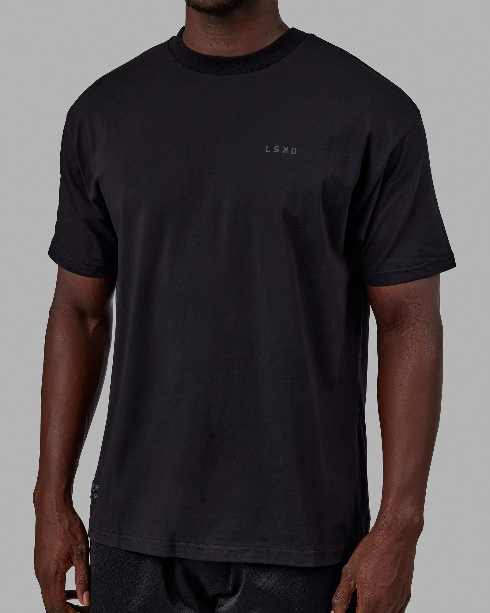 VS6 FLXCotton Tee Oversize - Triple Black - Image 7