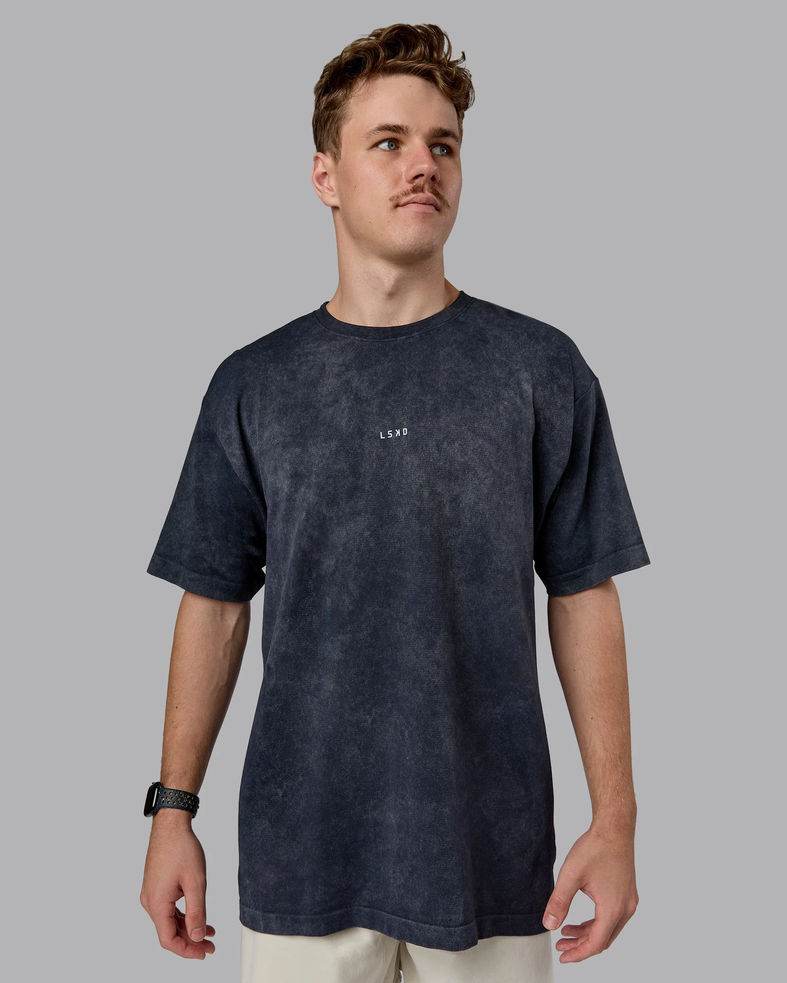 Power Oversized Tee - Pirate Black Washed - Image 6