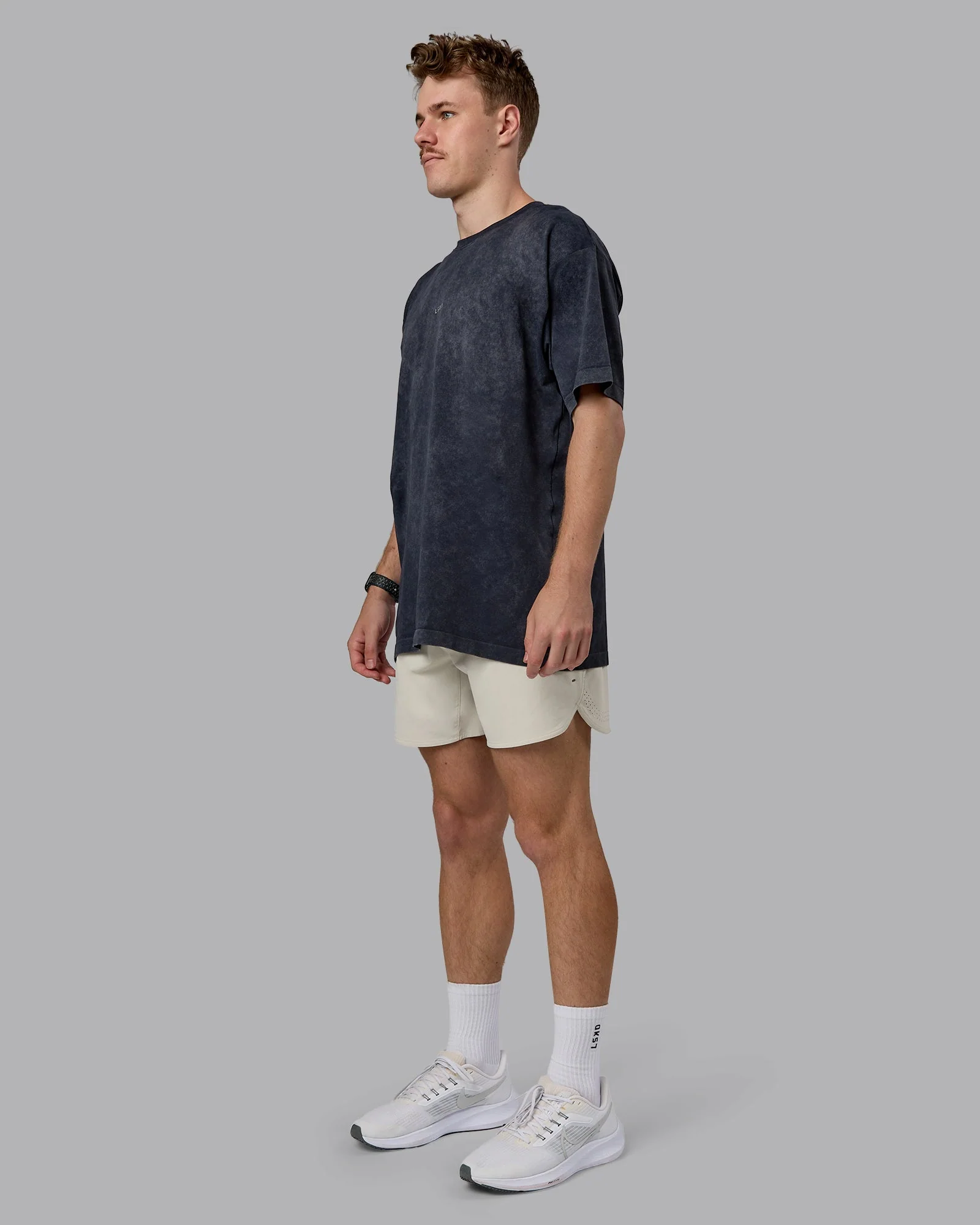 Power Oversized Tee - Pirate Black Washed - Image 9