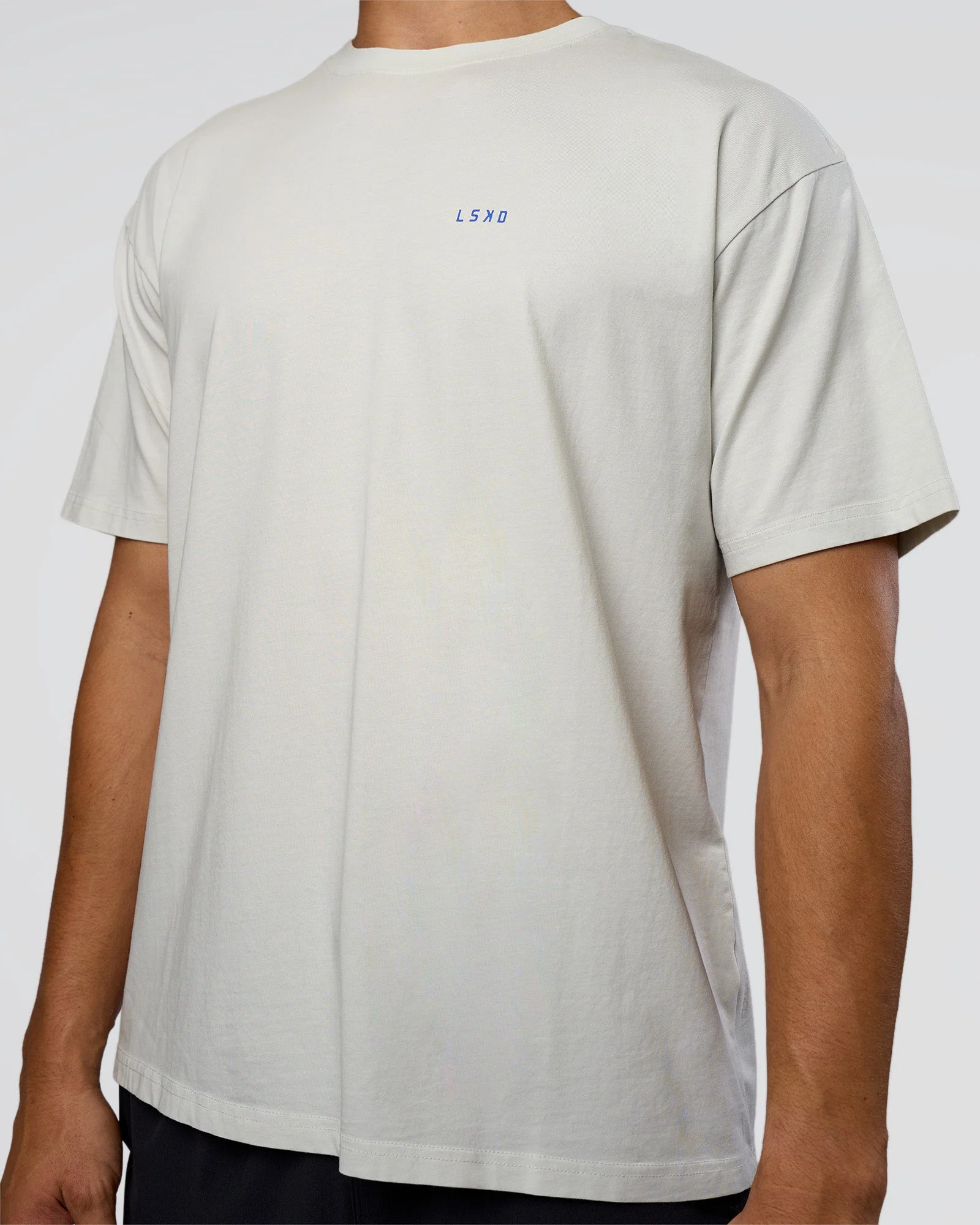 We Love This FLXCotton Oversized Tee - Digital Mist Washed-Electric Indigo - Image 7