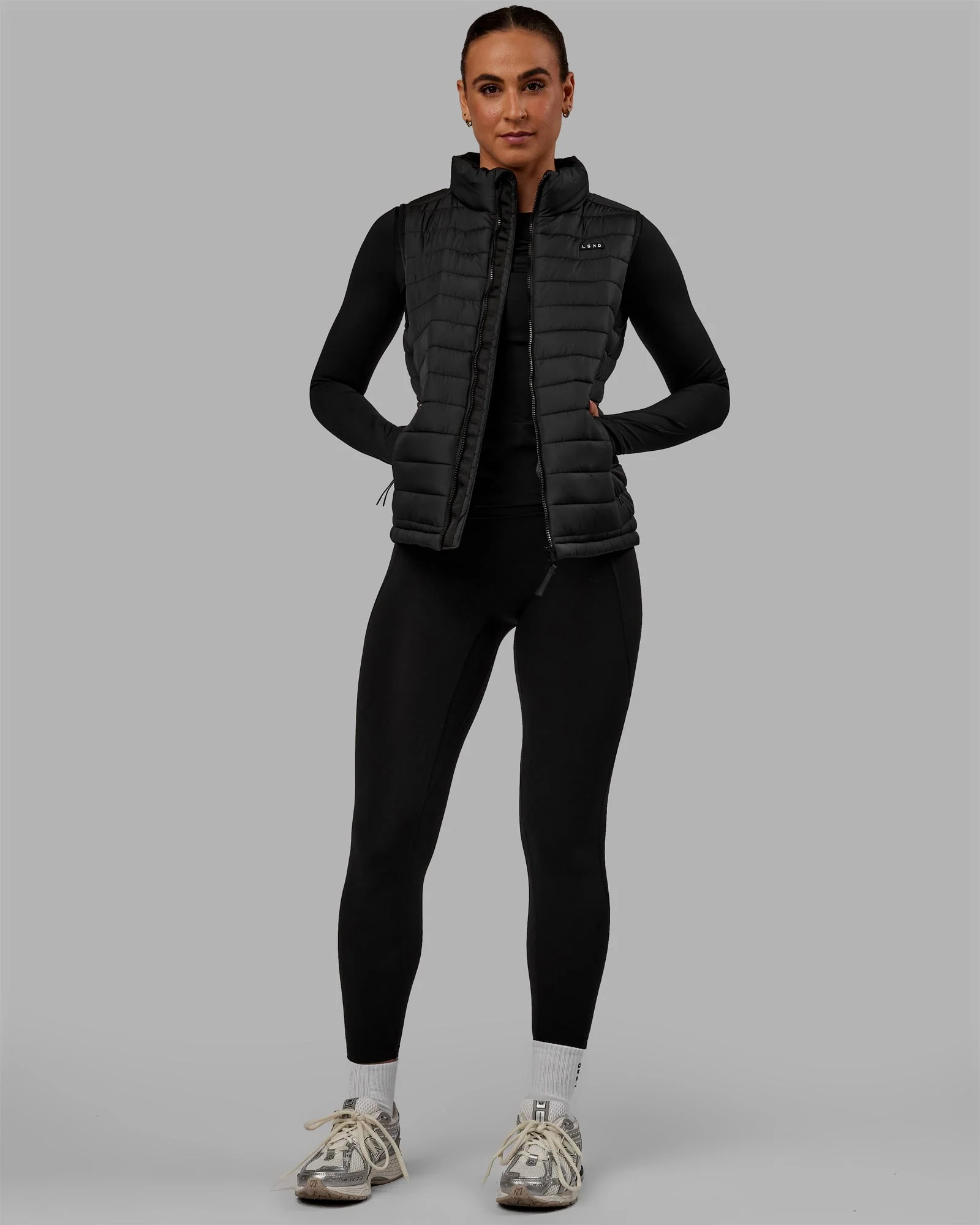 All Day Puffer Vest - Black - Image 2