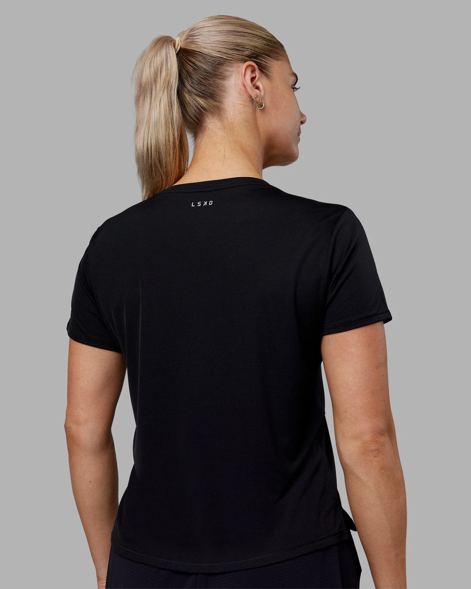Pace Running Tee 2.0 - Black - Image 3