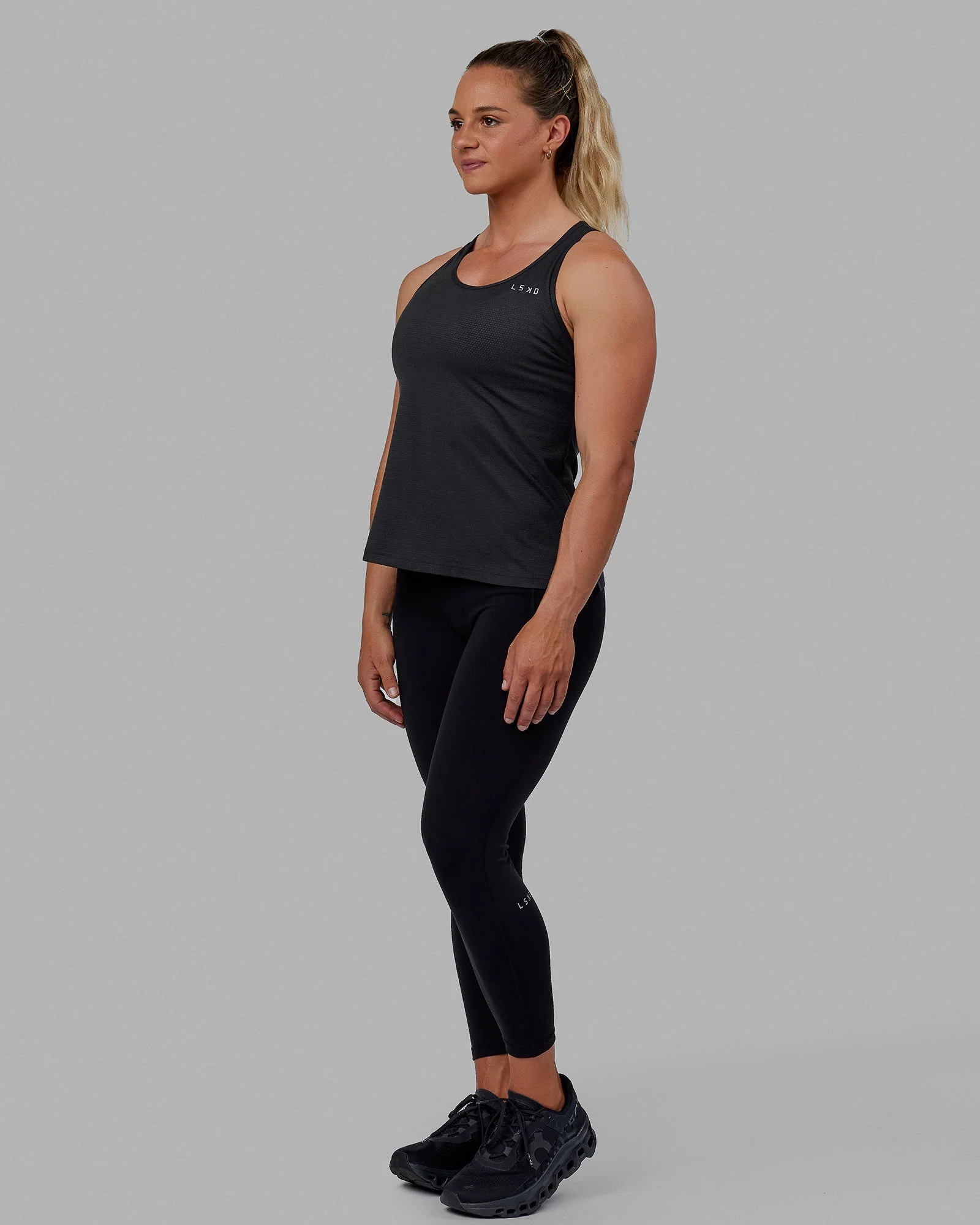 Perform VapourFLX Tank - Black Marl - Image 6