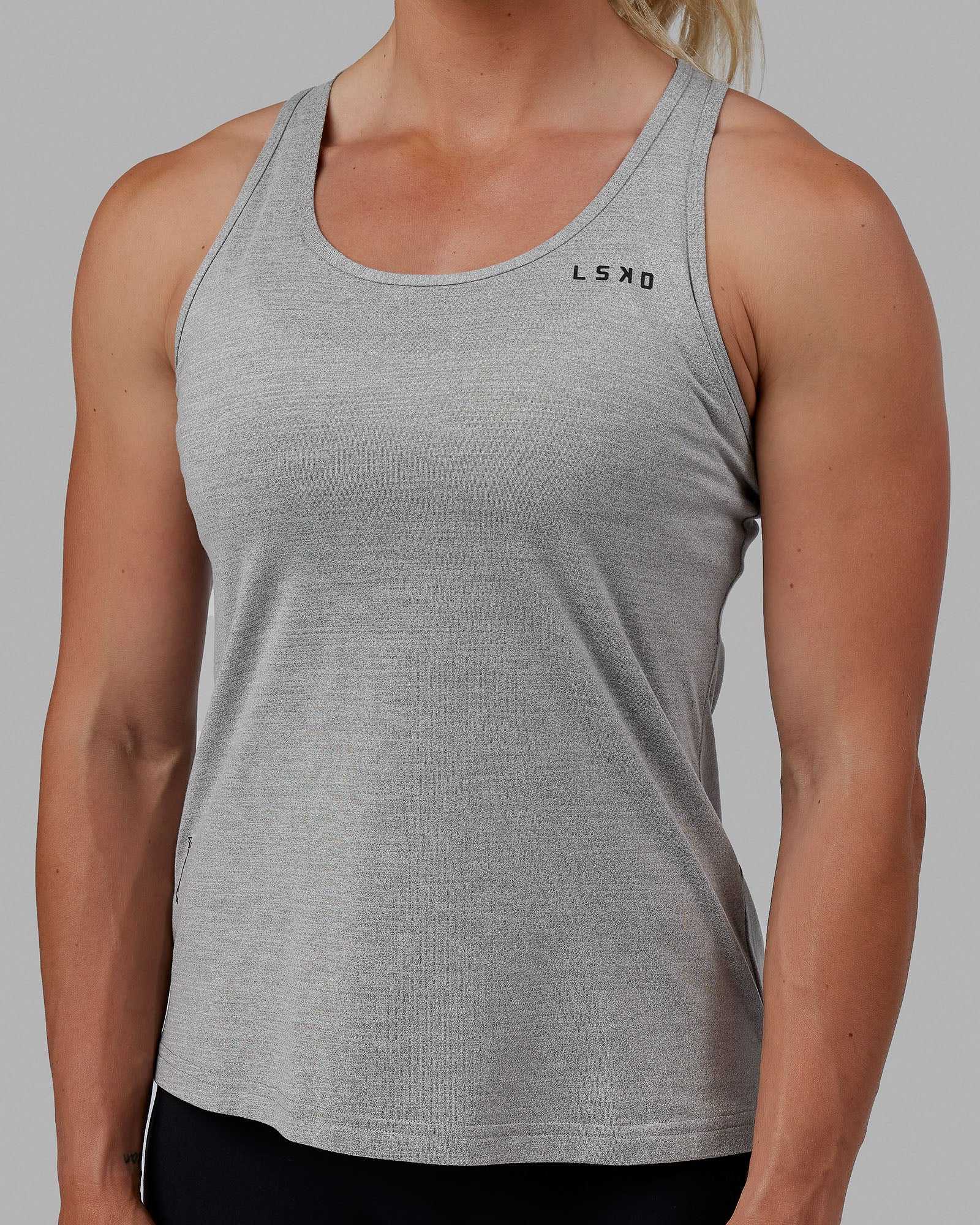 Perform VapourFLX Tank - Lt Grey Marl - Image 6