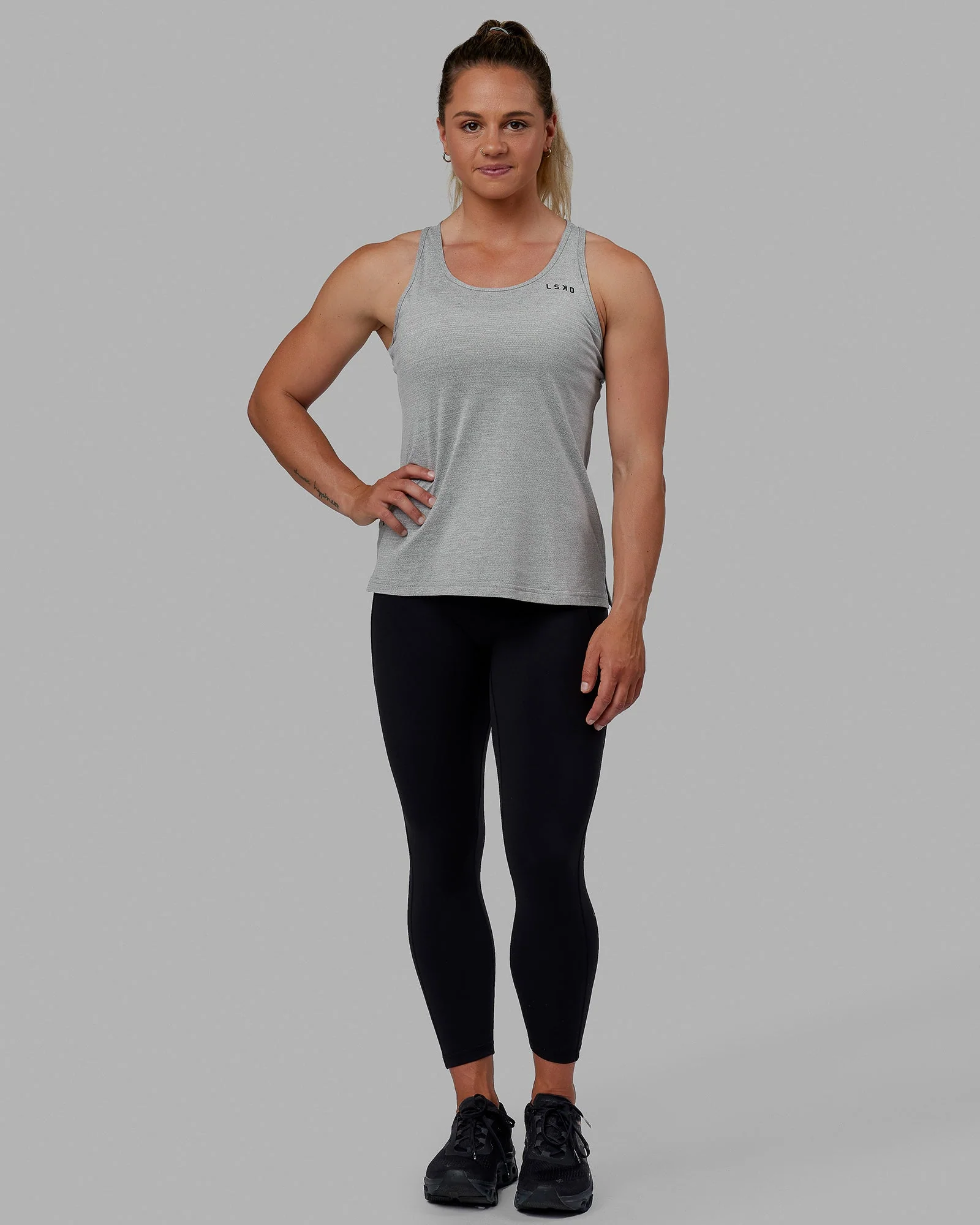 Perform VapourFLX Tank - Lt Grey Marl - Image 7