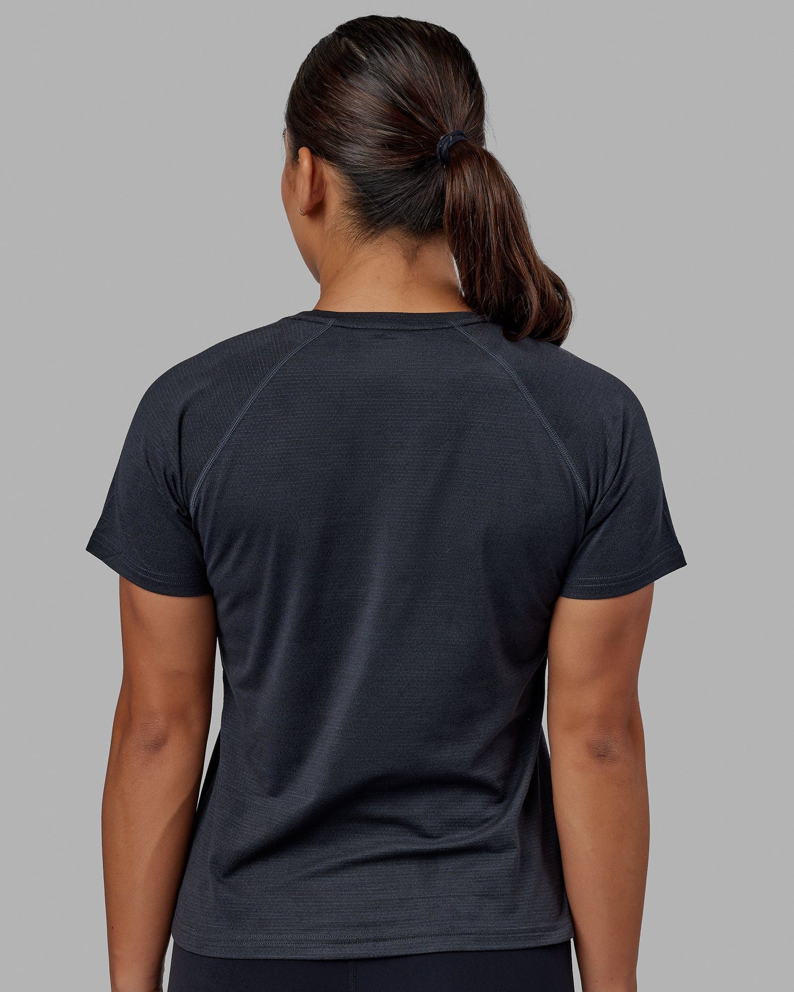 Perform VapourFLX Tee - Black Marl - Image 8