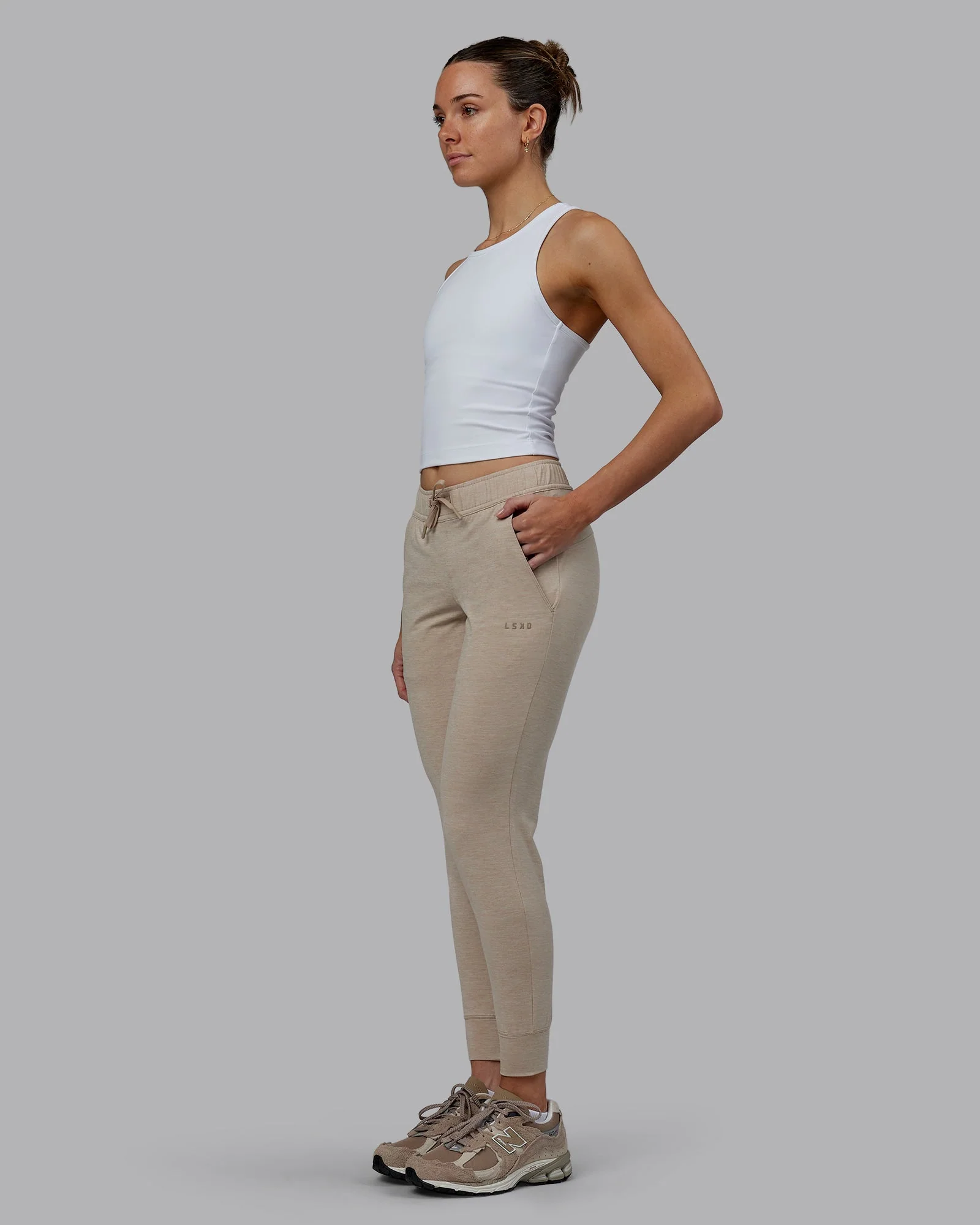 Restore CloudFLX Jogger - Oatmeal Marl - Image 6