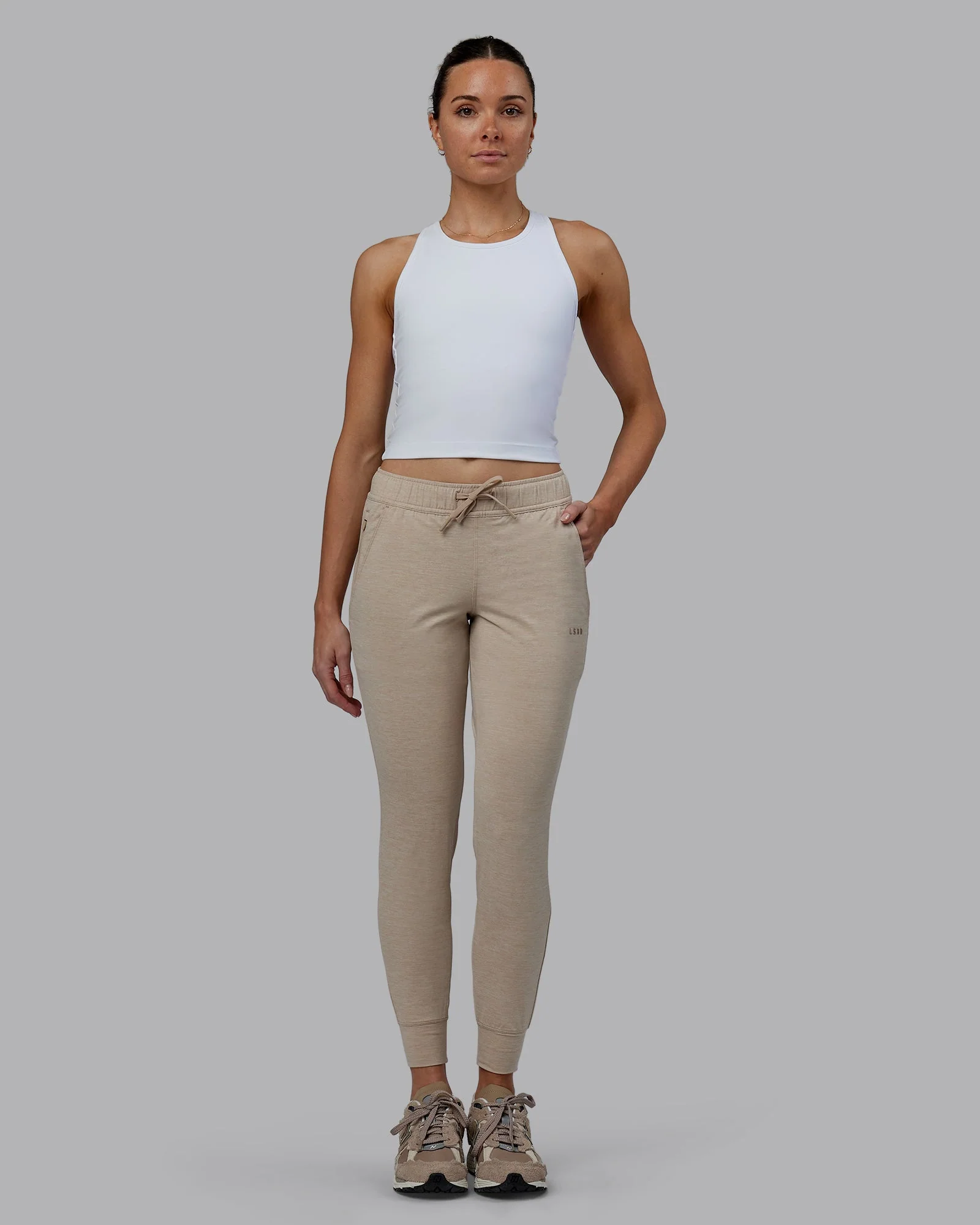 Restore CloudFLX Jogger - Oatmeal Marl - Image 8