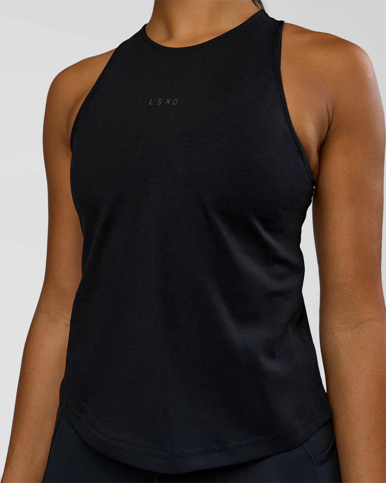 Wrap It Up FLXCotton Tank - Black - Image 4