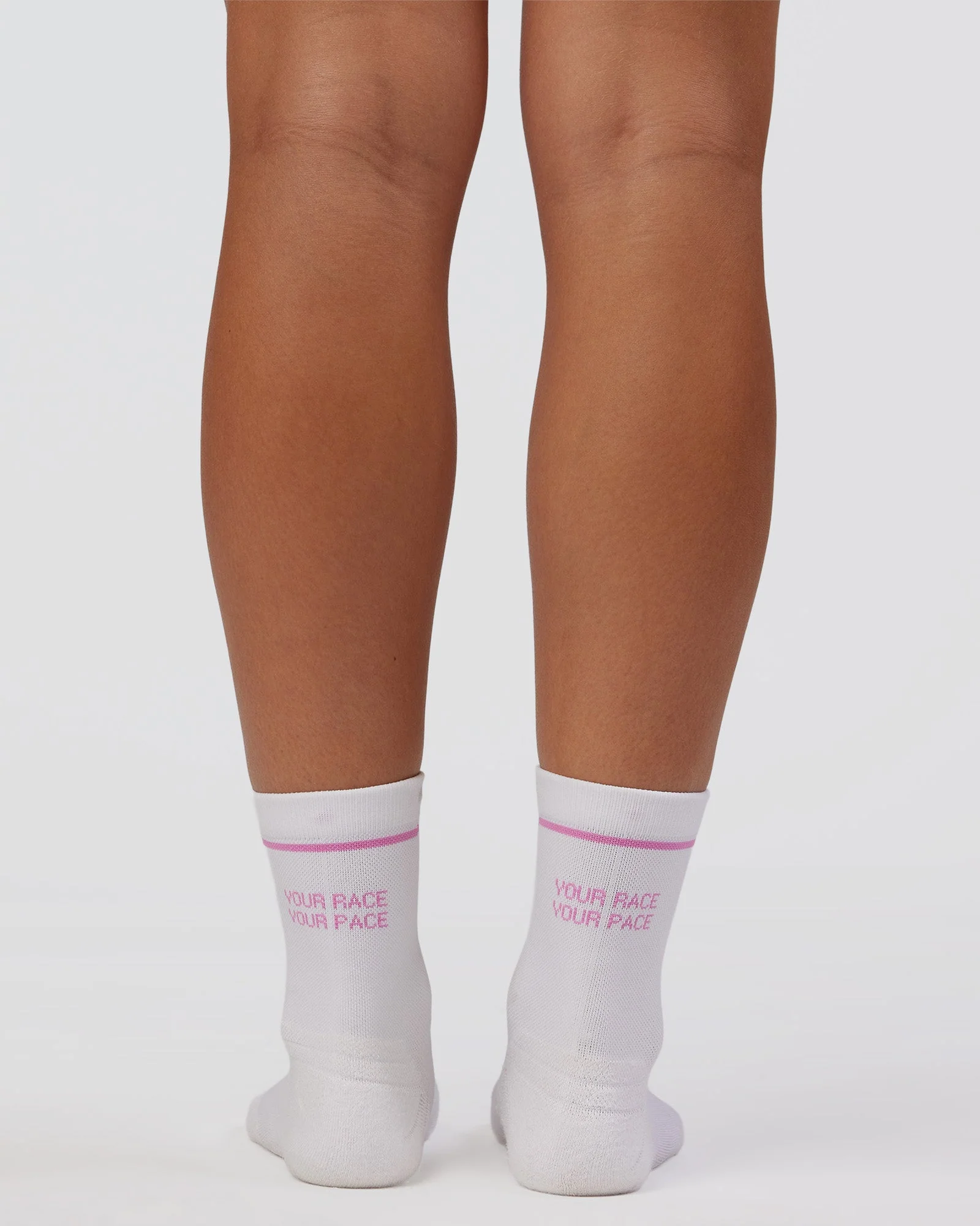 Your Race Fast Performance Quarter Socks - White-Marshmallow - Image 4